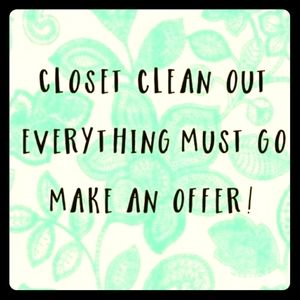 I'm accepting offers!